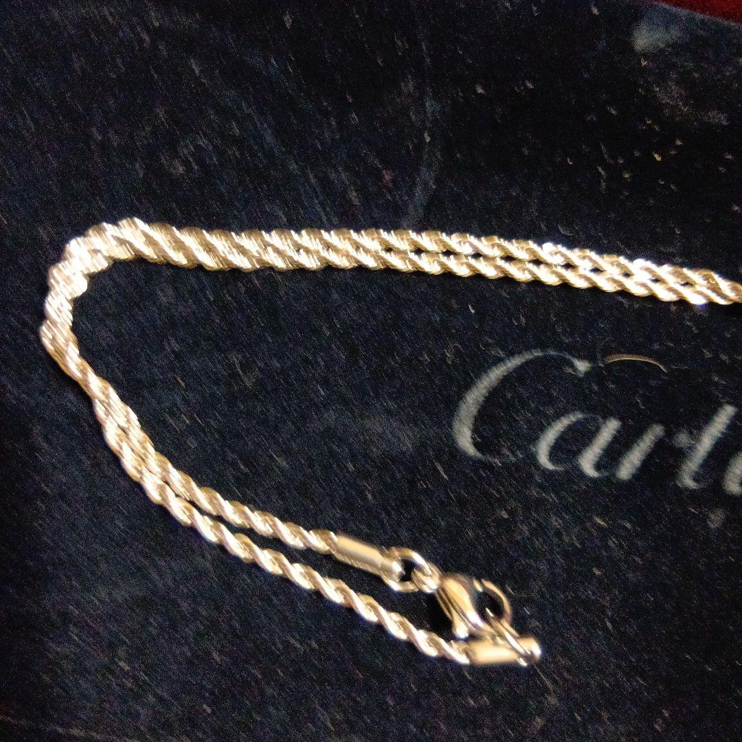 Cartier オーバルペンダントネックレス、付属品付き♥ ユニセックス