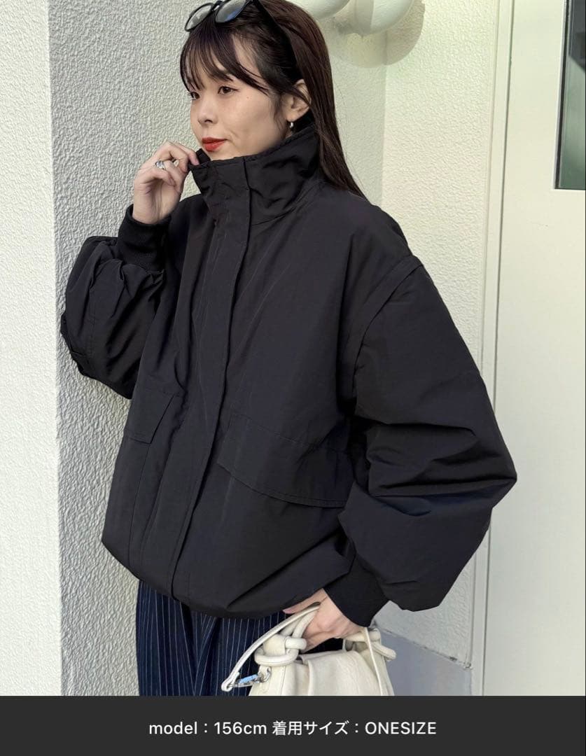 本日値下げ！軽くて暖かい/マルチウェイ】BIGポケットスタンドワークアウター