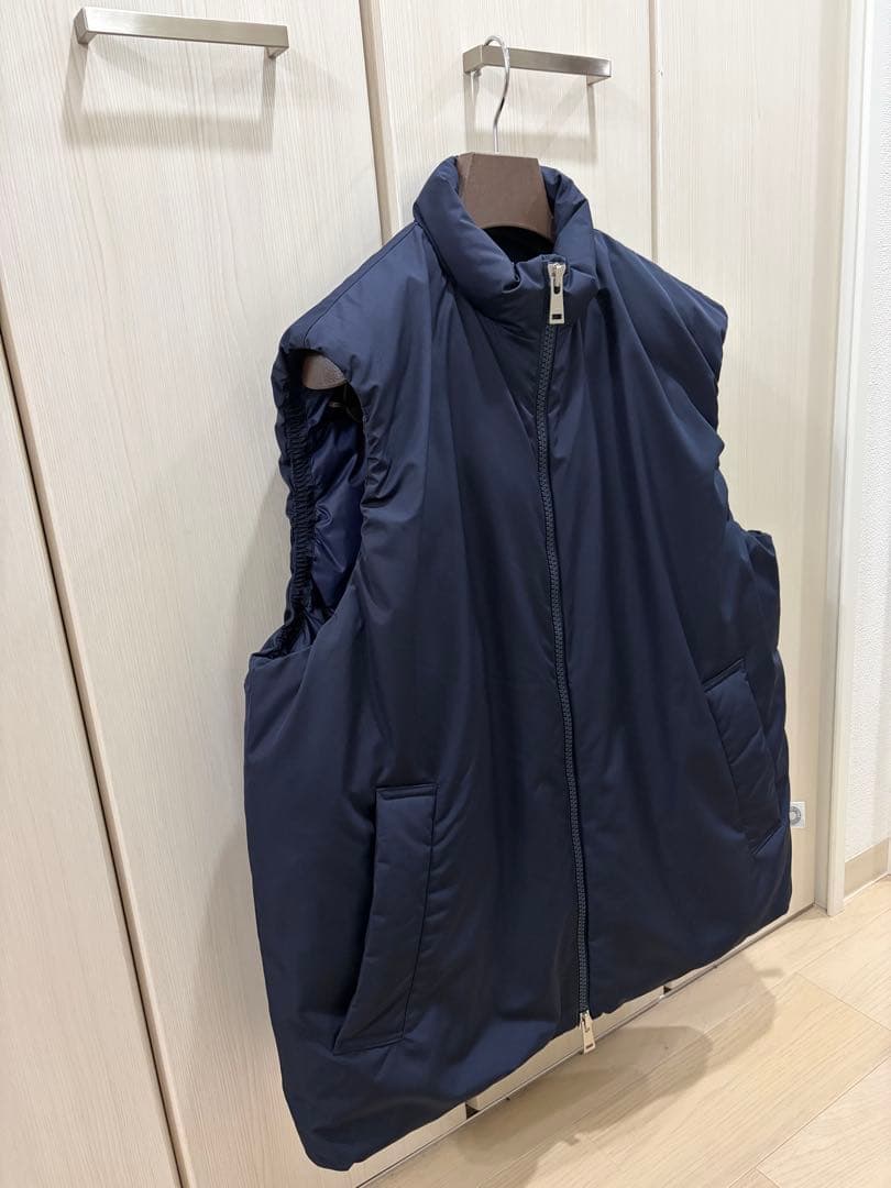 【サイズ5】ORCIVAL オーシバル ダウンベスト ブルー・ネイビー