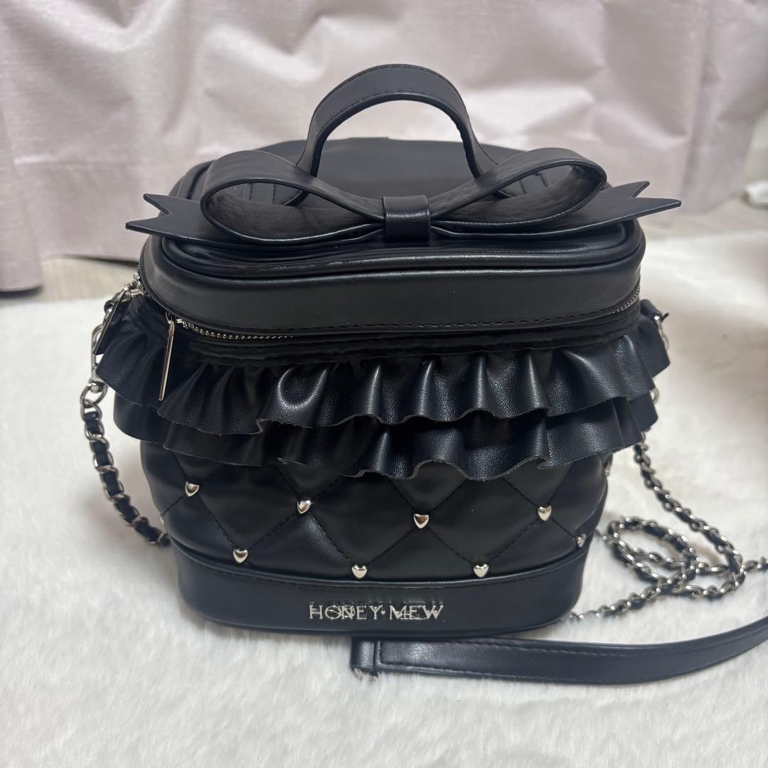 ビッグリボンバニティショルダー ミシェルマカロン