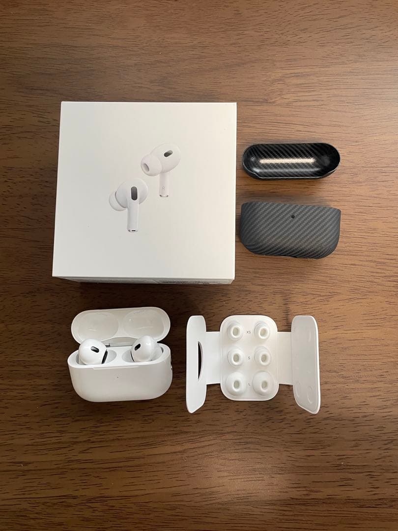 AirPods Pro2 Lightning +アラミドファイバーケース＋おまけ
