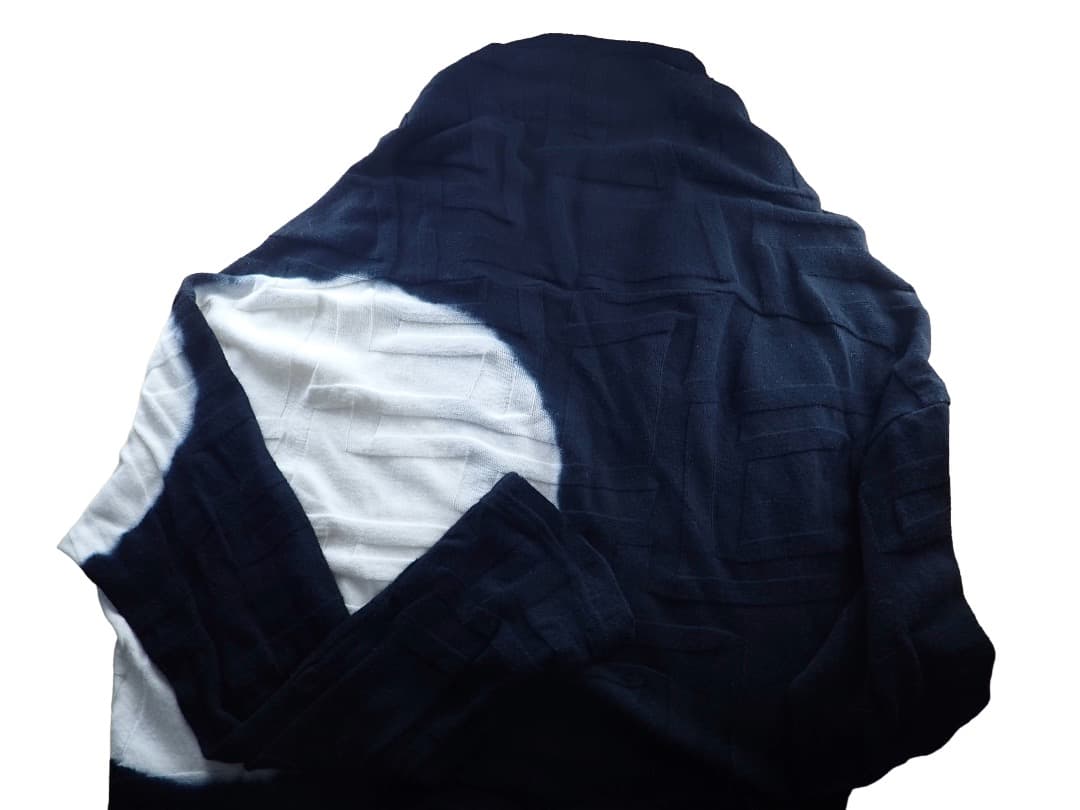 Y's / Yohji Yamamoto コットン バイカラー カーディガン