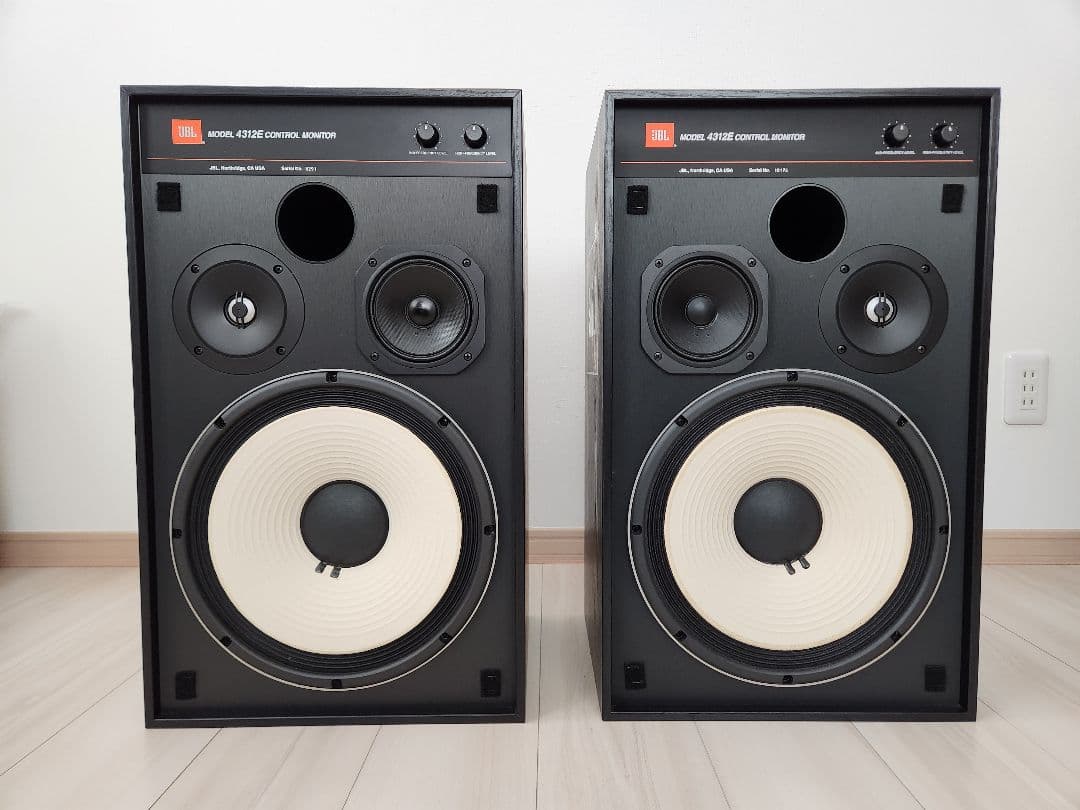 JBL 4312E BK CONTROL MONITOR スピーカー ペア