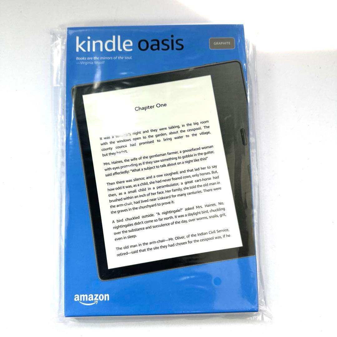【新品未開封】Kindle Oasis (32GB) 広告つき グラファイト