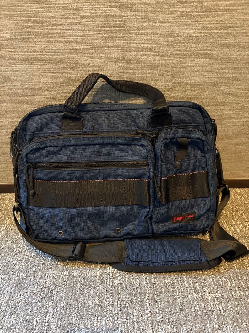 ブリーフィング　ネイビー ビジネスバッグ
