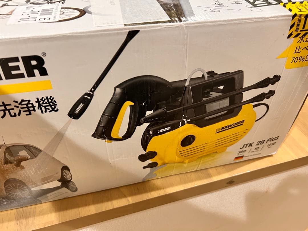 新品未使用　ケルヒャー高圧洗浄機 JTK28 plus１台