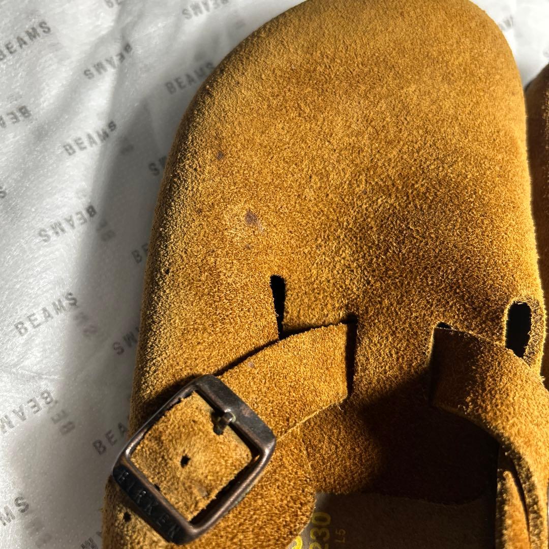 BIRKENSTOCK ブラウン スエード サボサンダル 36 23cm