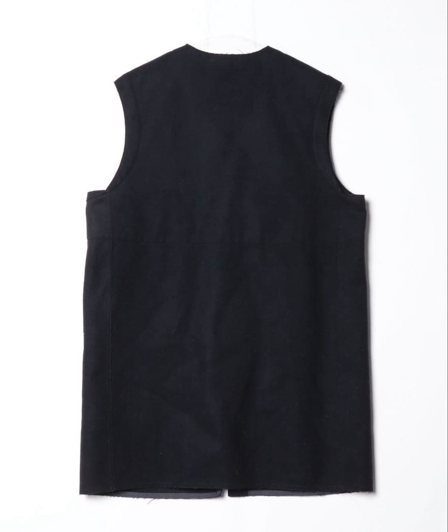 【BACCA】ダブルクロスヘビーメルトン ミドルベスト