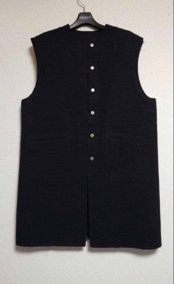 【BACCA】ダブルクロスヘビーメルトン ミドルベスト