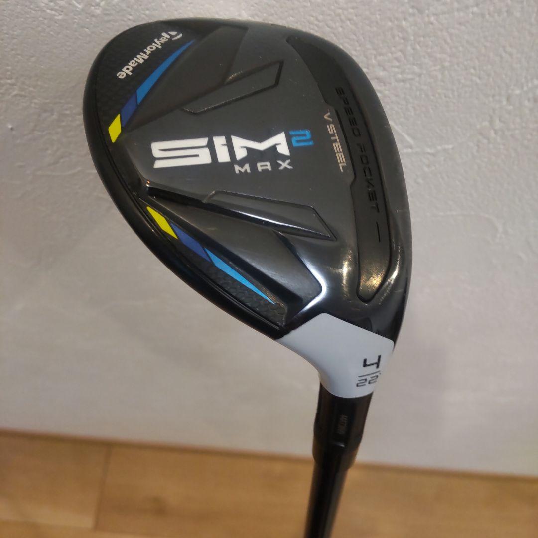 最終値下人気SIM2 MAX ユーティリティ 4番22度 テンセイSシャフト