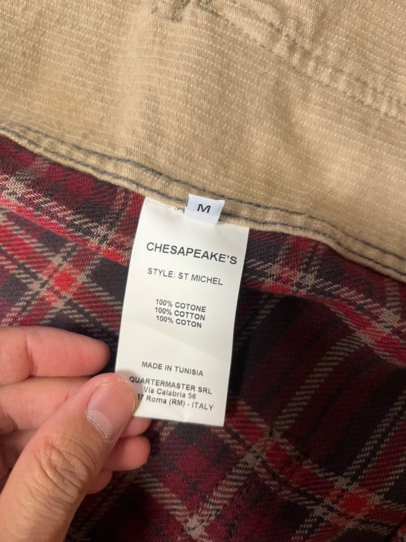 ボーイズマーケットCHESAPEAKE'S コーデュロイ ベスト