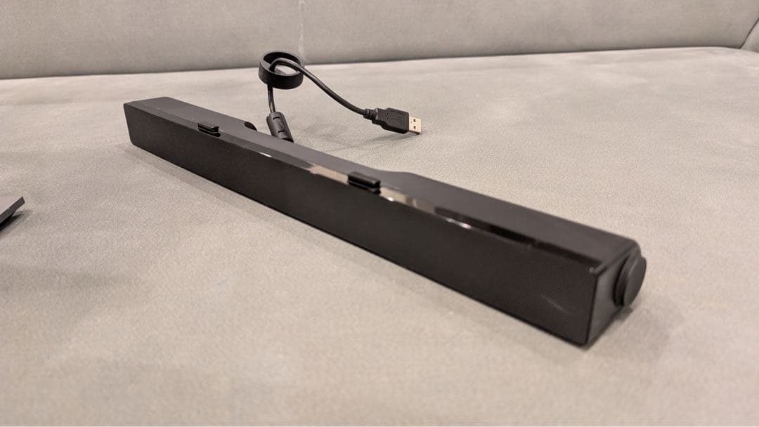 DELL 23インチモニター サウンドバー