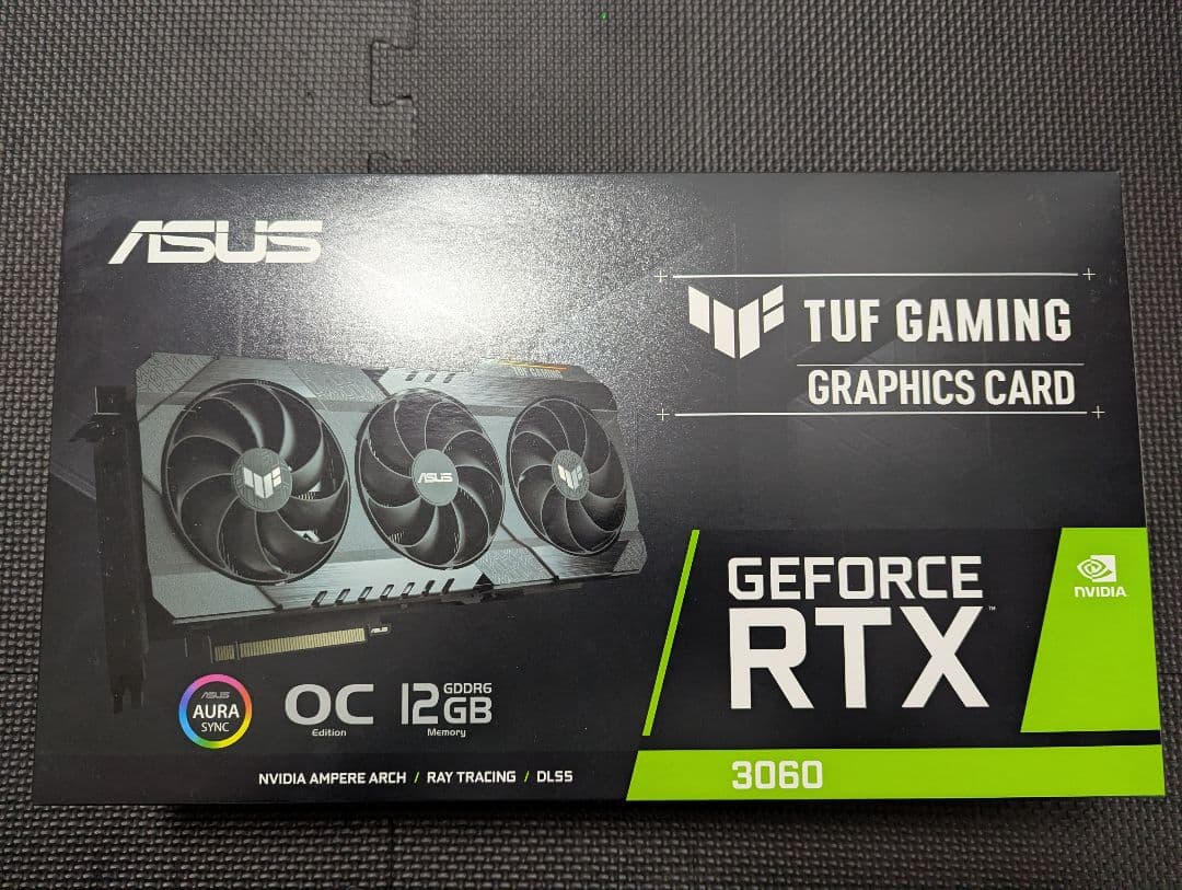 グラフィックボード・グラボ・ビデオカード ASUS TUF Gaming GeForce RTX 3060 12GB