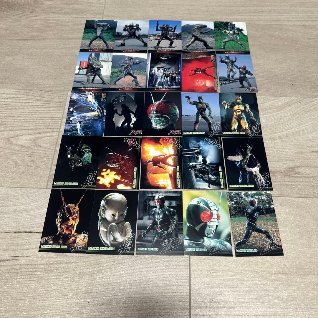 仮面ライダーBLACK・真・ZO　トレーディングカード　レア14枚ノーマル90枚