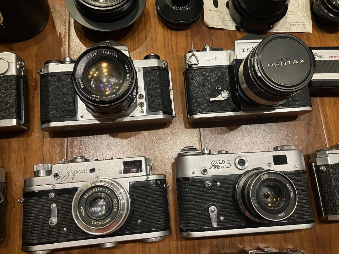 【ジャンク】Minolta Pentax Konica カメラ　レンズ