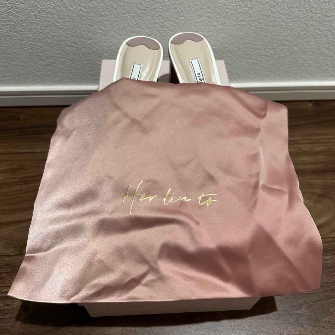 【お値下げOK】Her lip to Bit Square-Toe Mules