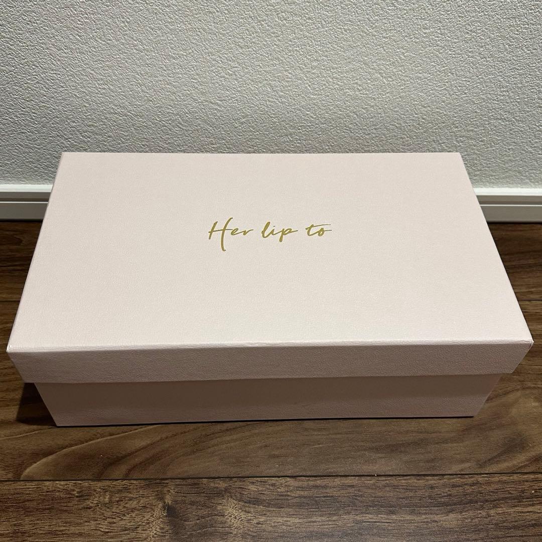 【お値下げOK】Her lip to Bit Square-Toe Mules