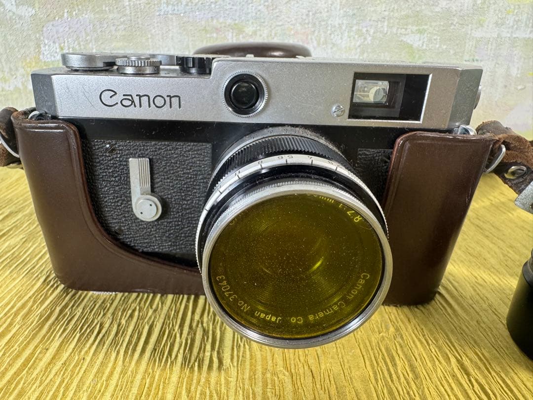 j*l様 Canon P + 50mm F2.8 レンズ付 ケースあり