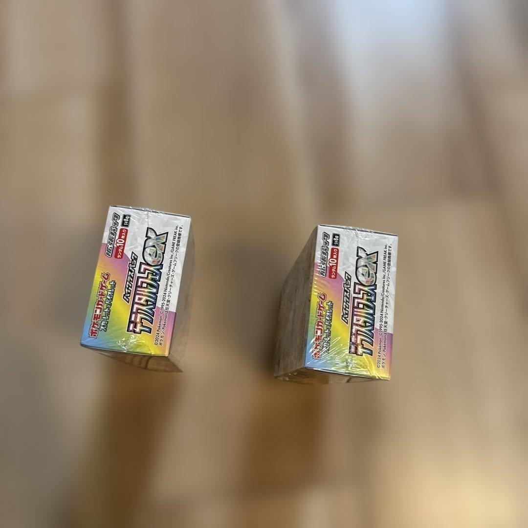 新品未開封シュリンク付 テラスタルフェスex 2BOX セット ポケカ