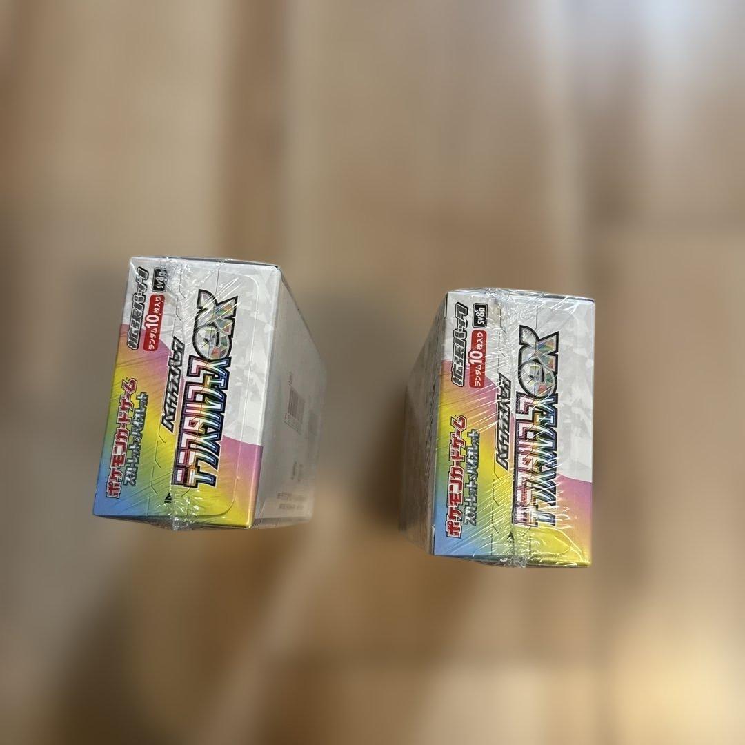新品未開封シュリンク付 テラスタルフェスex 2BOX セット ポケカ