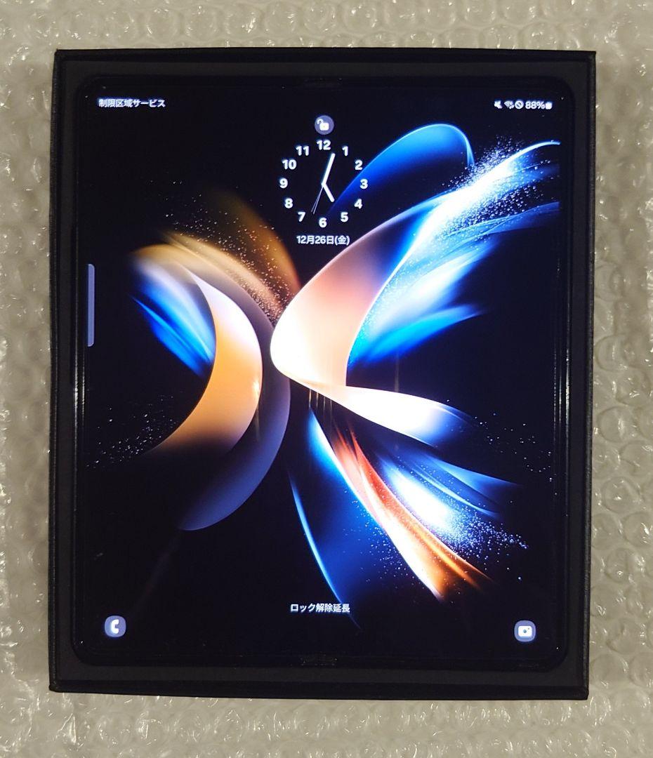 r*n様 Samsung Galaxy Z Fold4 ブラック 本体 箱付き