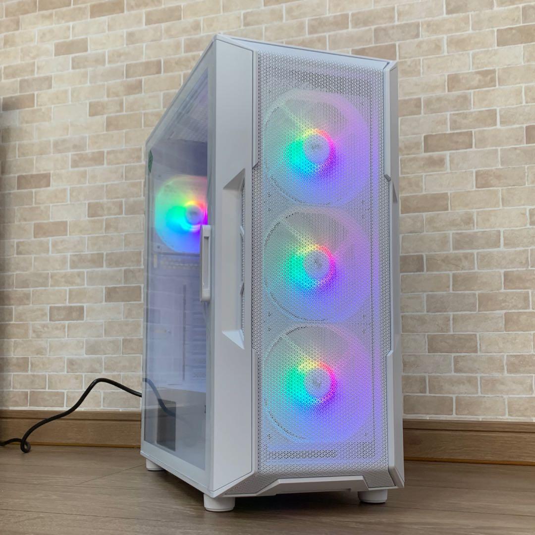 【格安】Sランクi7&GTX1660搭載ゲーミングPCフルセット　ホワイト