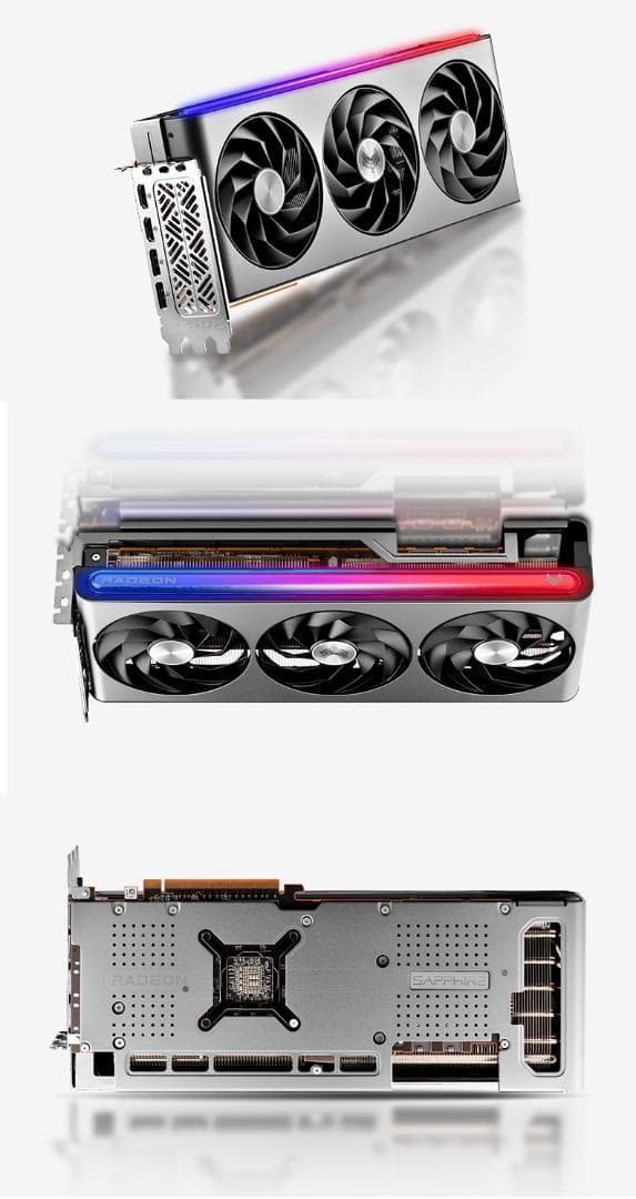 グラフィックボード・グラボ・ビデオカード NITRO+ Radeon RX7800XT GAMING OC 16GB