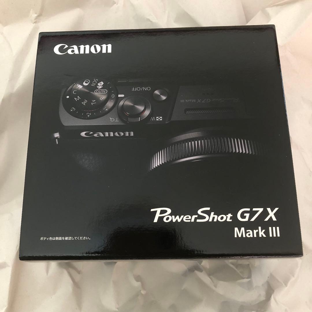 新品未開封 Canon PowerShot G7X Mark Ⅲ シルバー