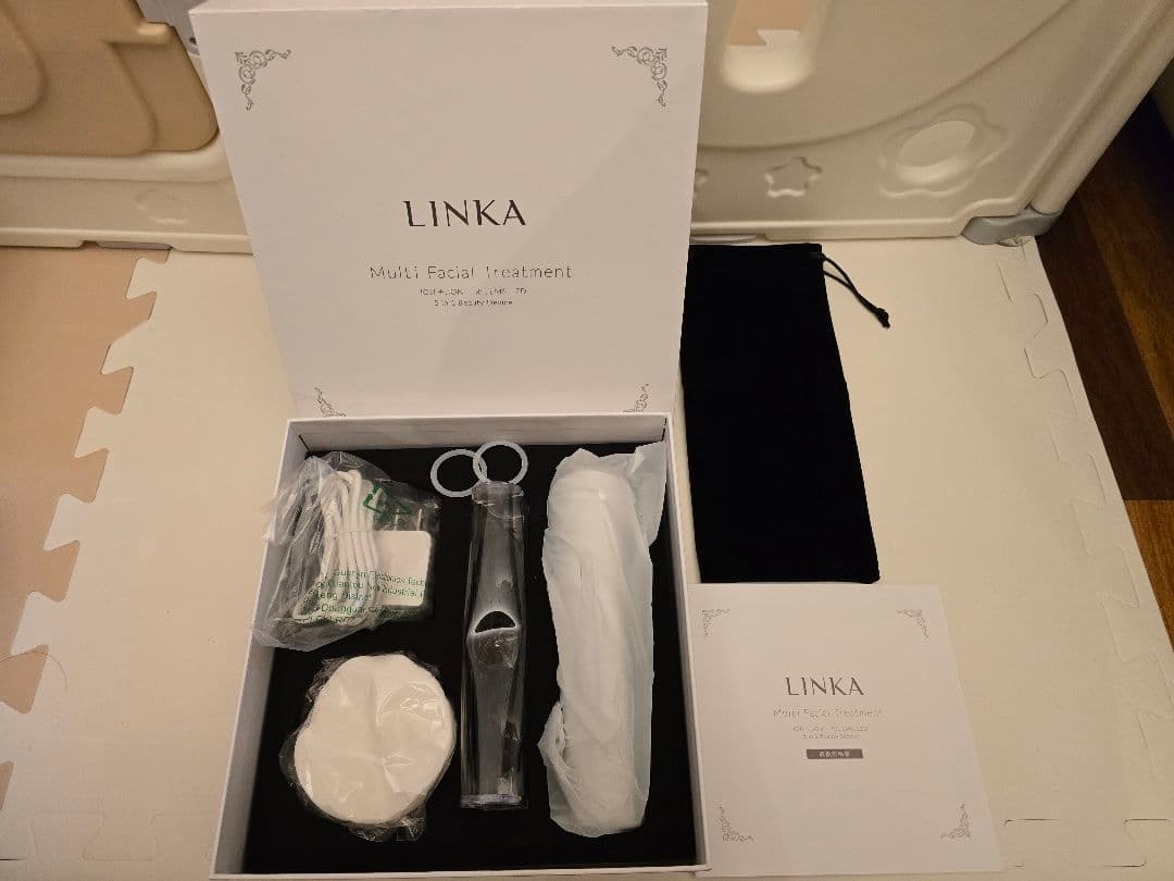 新品 リンカ 美顔器 マルチフェイシャルトリートメント ラジオ波 EMS 光美容