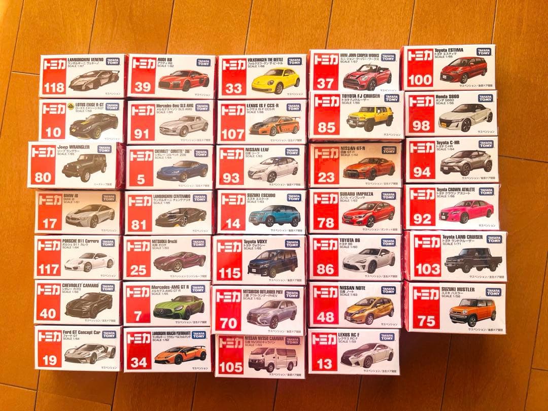 トミカ 新品未開封 34台 まとめ売り