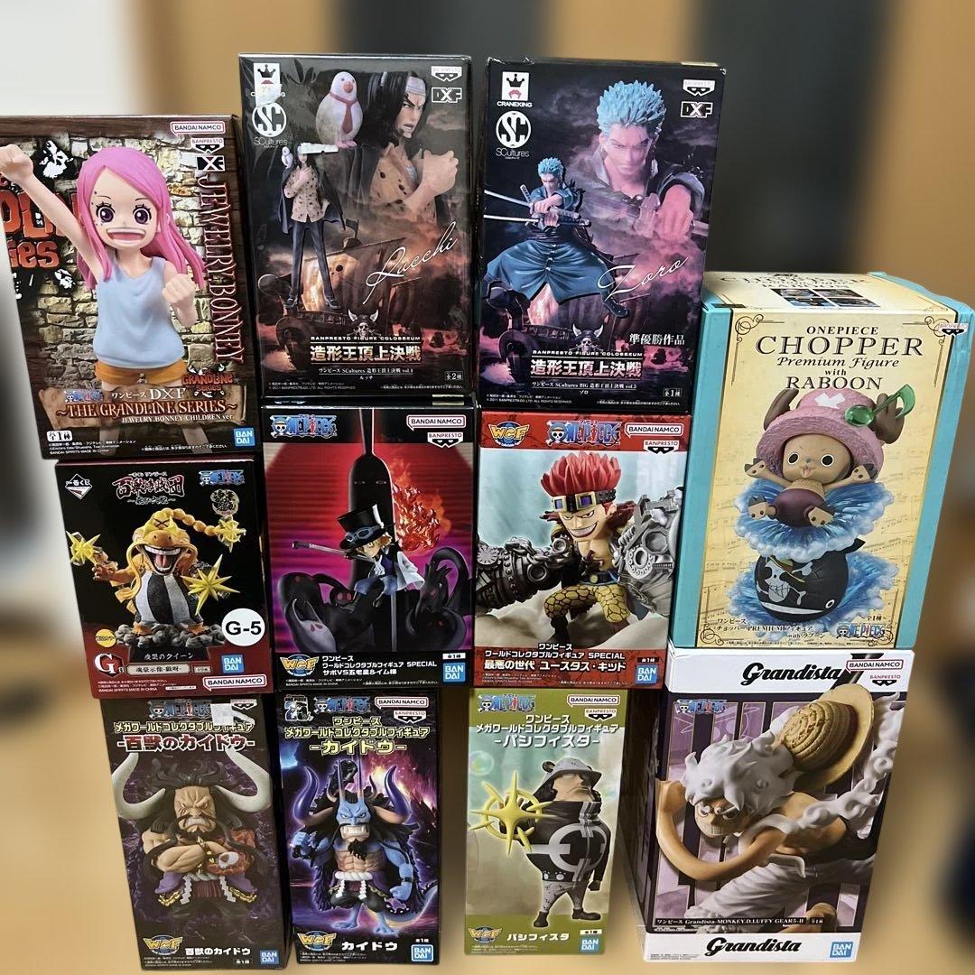 未開封 ワンピース ワールドコレクタブルフィギュア プライズ他　11種セット