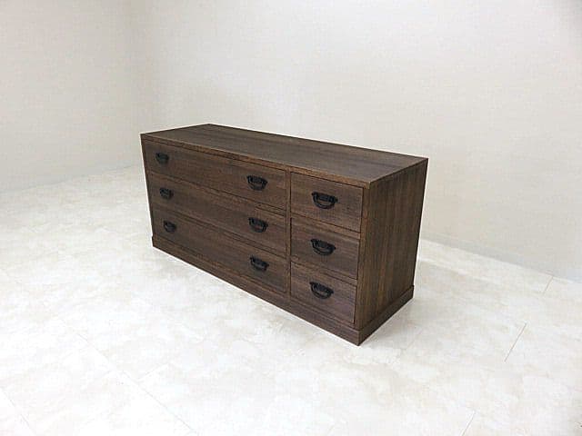 n*8様 丸石商事　日本製　岩手県産本焼きみがき仕上げ桐箪笥　　整理タンス/整理