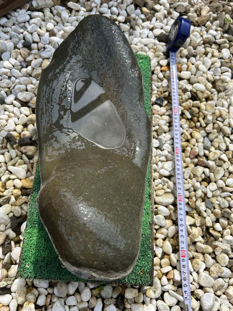 銘石 加茂川『真黒石』(溜まり石)