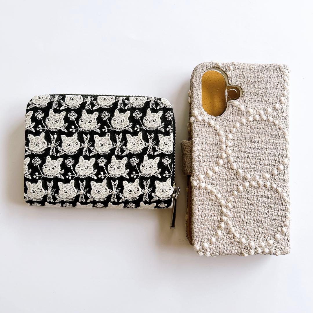 4549.4550*すいもこさま確認専用 ミナペルホネン 手帳型 スマホ 