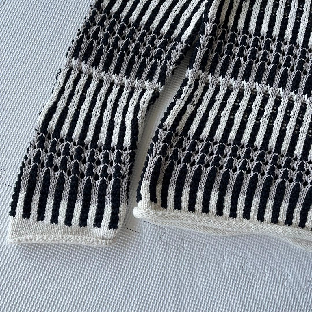 美品 BATONER 23SS MIX YARN CREWNECK 3 春夏 綿