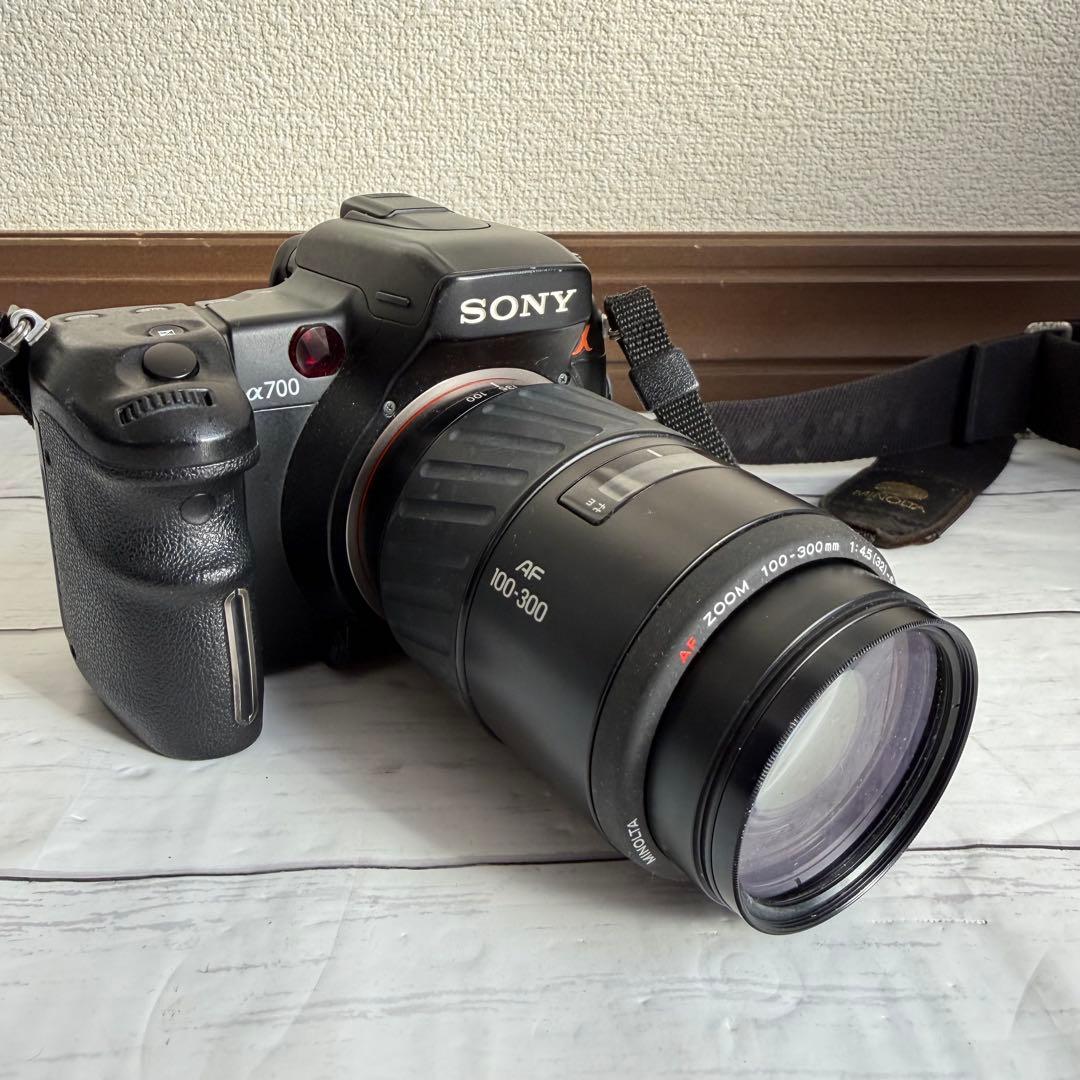 【ジャンク】SONY ソニー α700 MINOLTAレンズ付