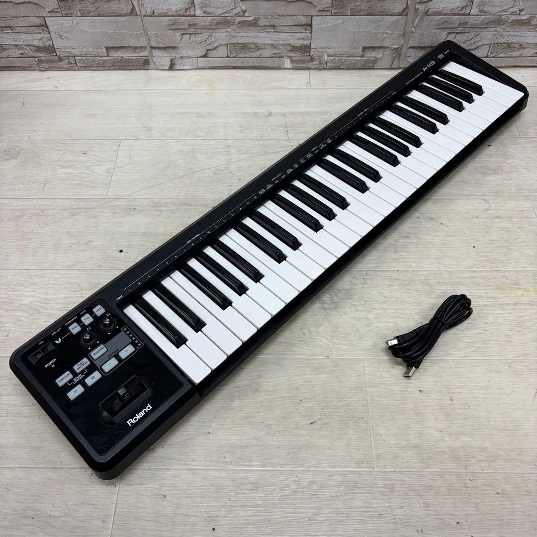 Roland ローランド 49鍵盤 USB MIDIキーボード A-49 ②