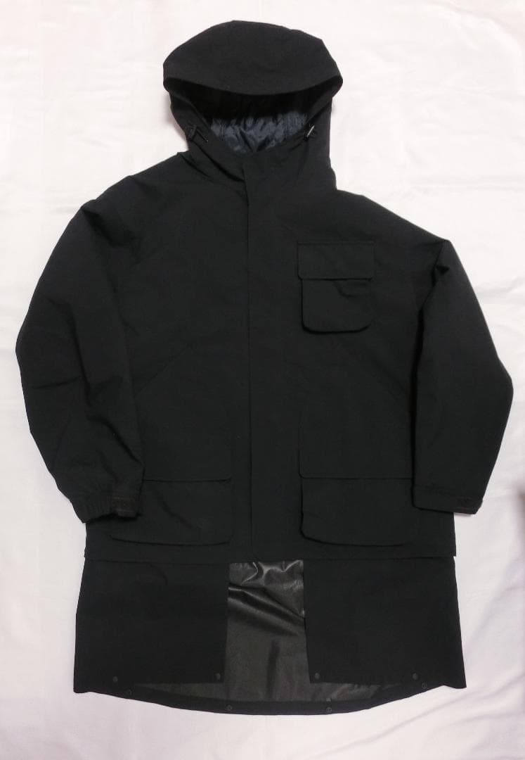 GU ENGINEERED GARMENTS パデッドシェルパーカ M ネイビー