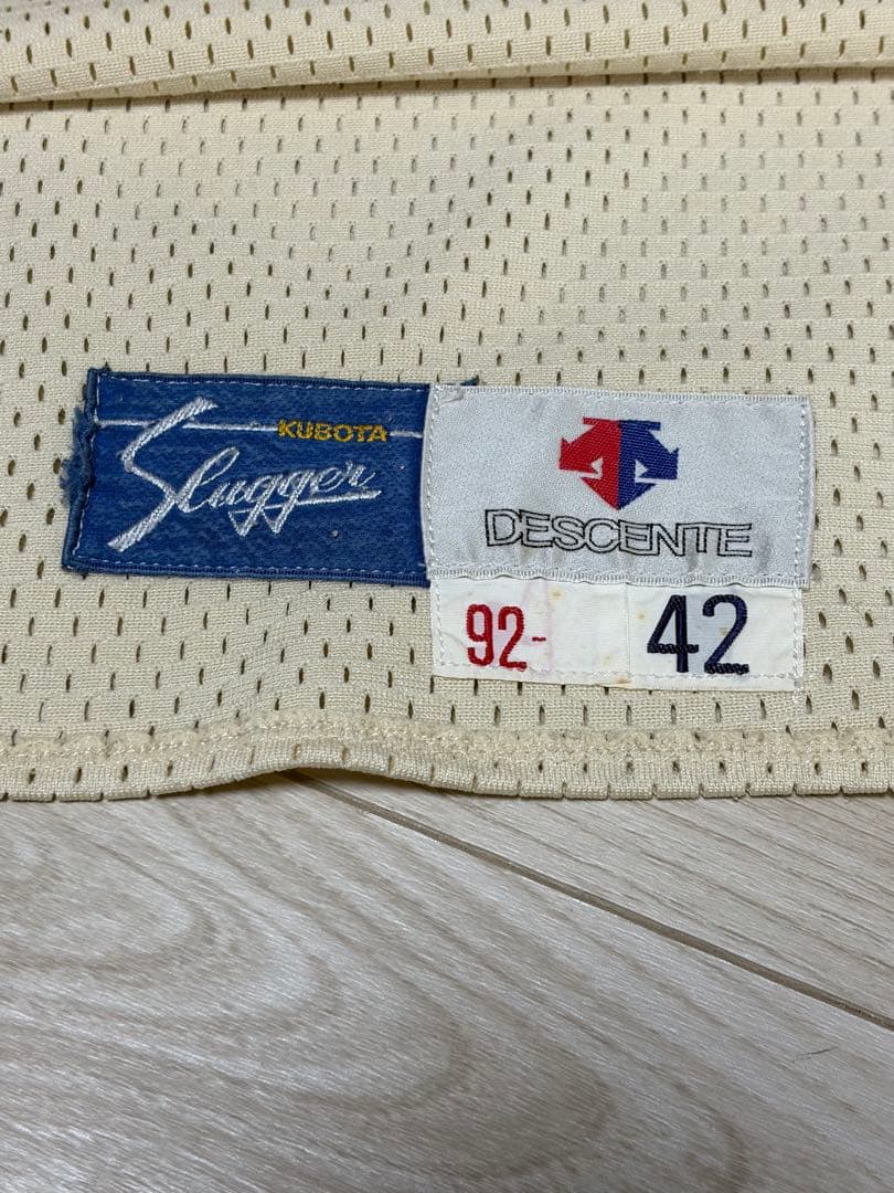 近鉄バファローズ　原田和彦選手ホームメッシュユニフォーム