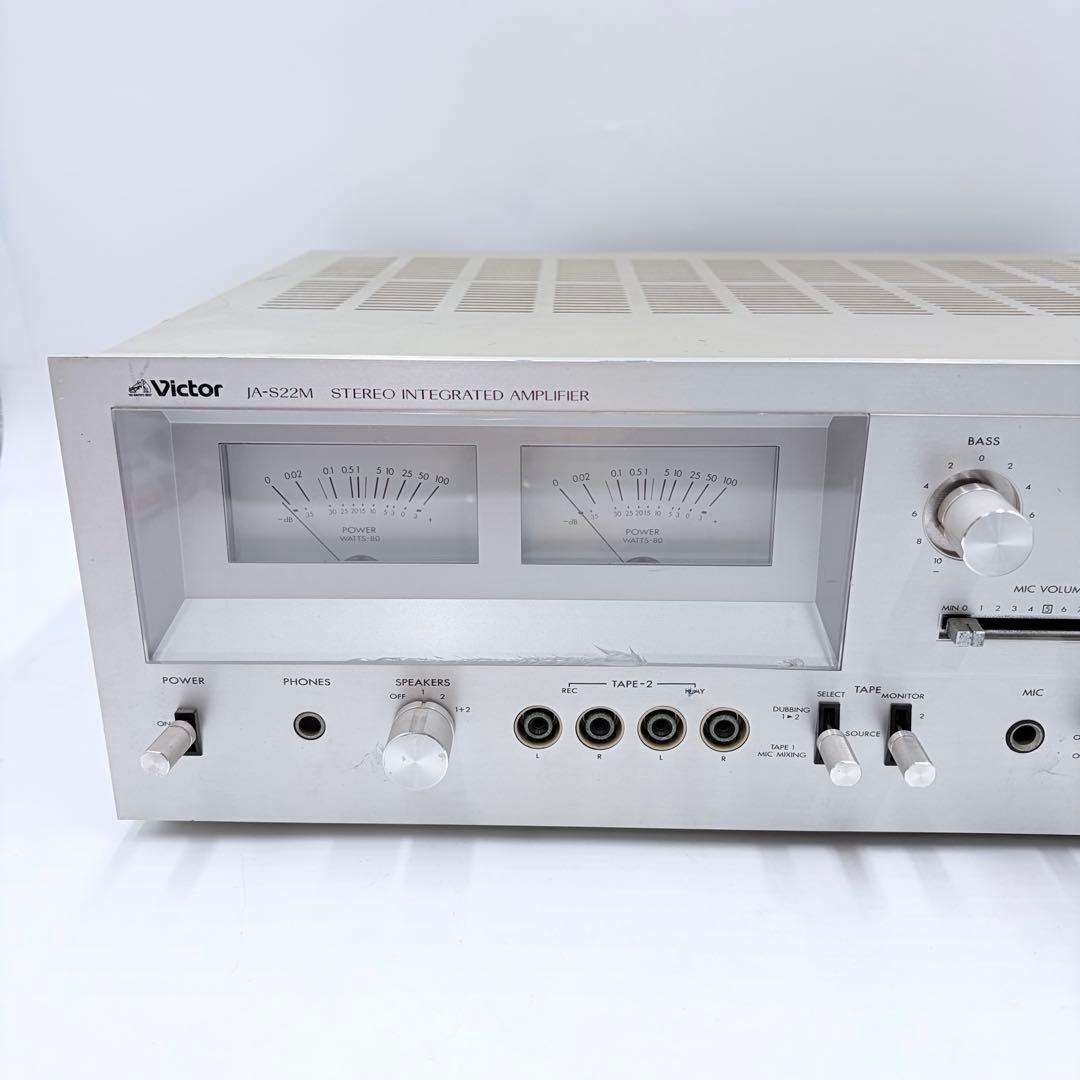 Victor プリメインアンプ JA-S22M ビクター 通電確認済み 現状品