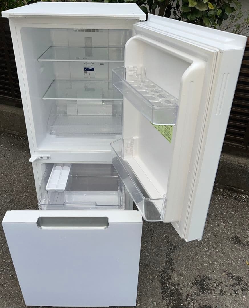 シャープ プラズマクラスター冷凍冷蔵庫152L ガラストップ　2021年製