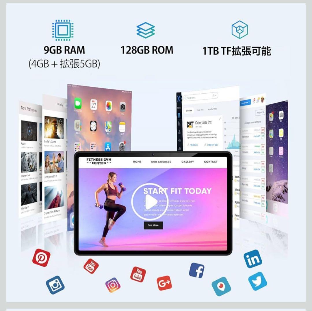 DOOGEE T30E タブレット 11インチ Android 14