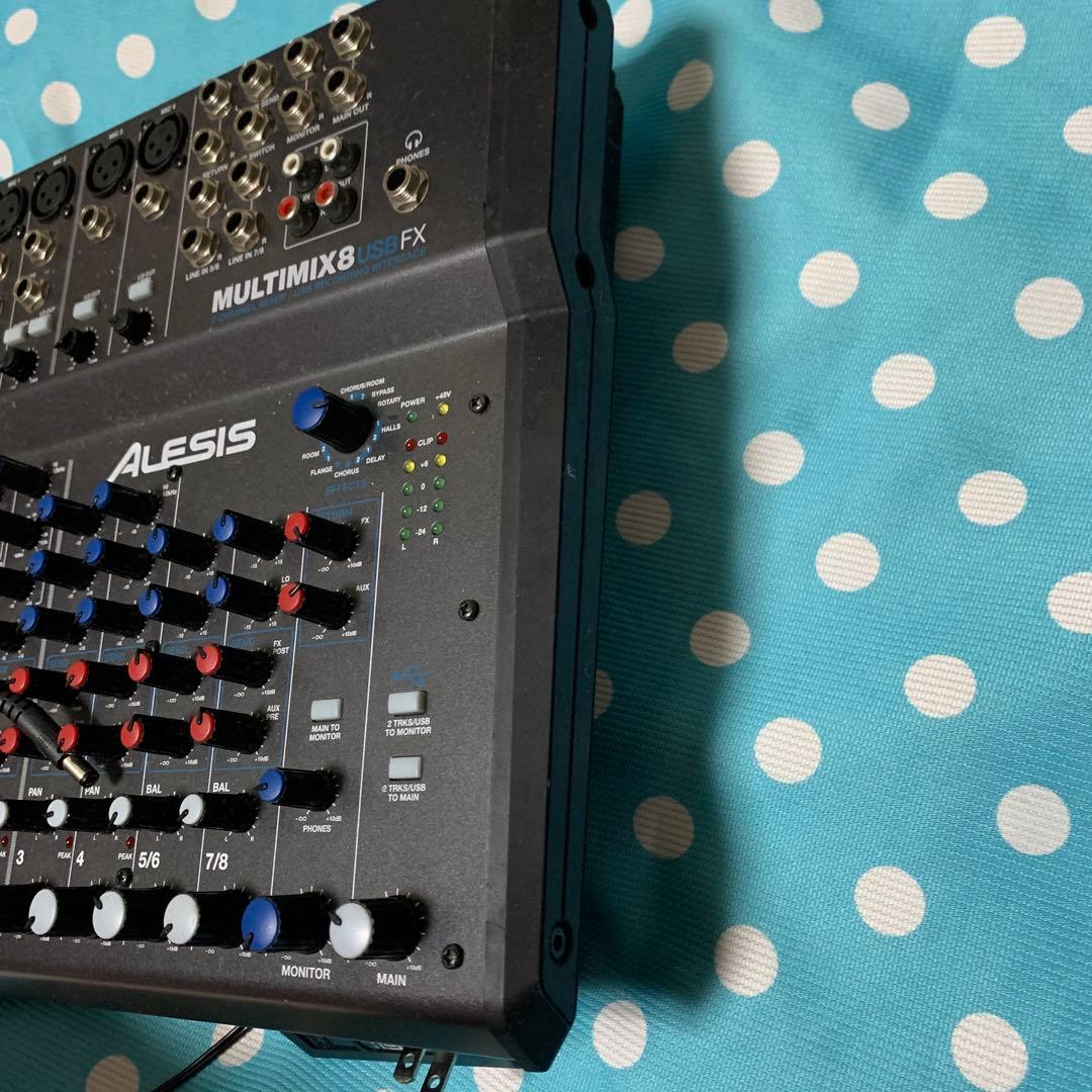 Alesis MULTIMIX8 USB FX アナログミキサー