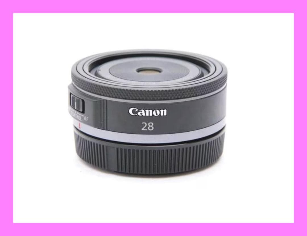■パンケーキ ミラーレス用　Canon RF 28mm F2.8 STM