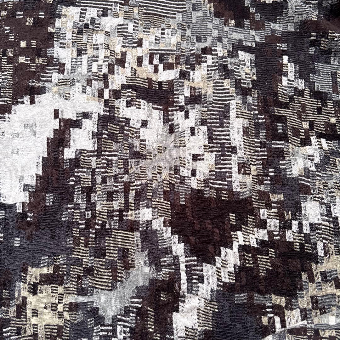 u*9様 ヨーガンレール モザイク柄 インターシャニット