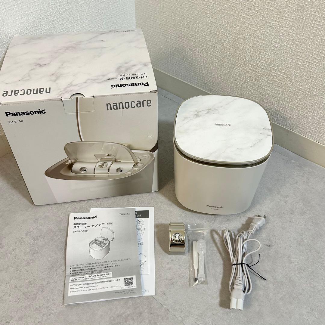 【美品】Panasonic ナノケア EH-SA0B フェイススチーマー