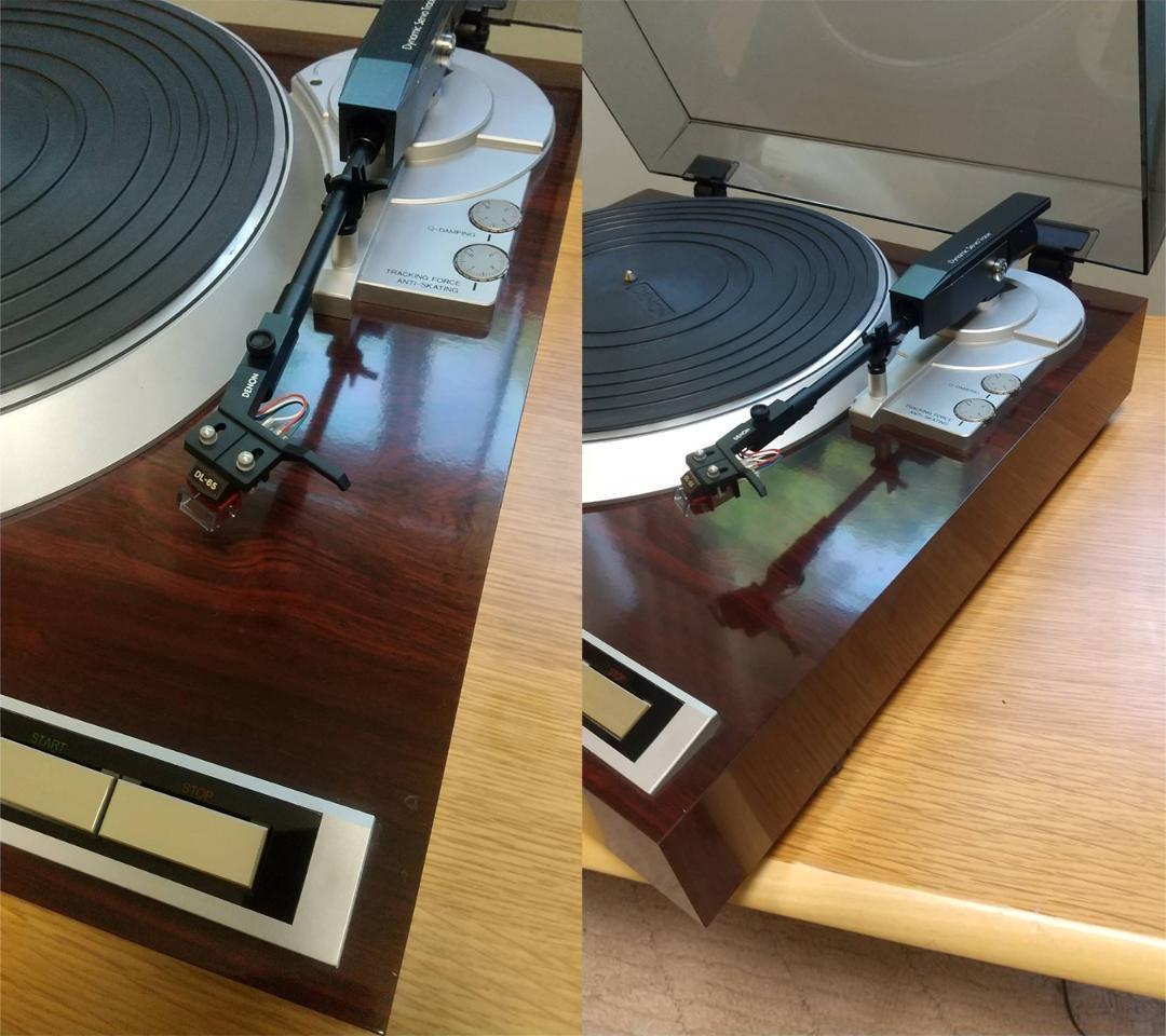 クォーツ ターンテーブル DENON DP-37F フルオートプレイヤー