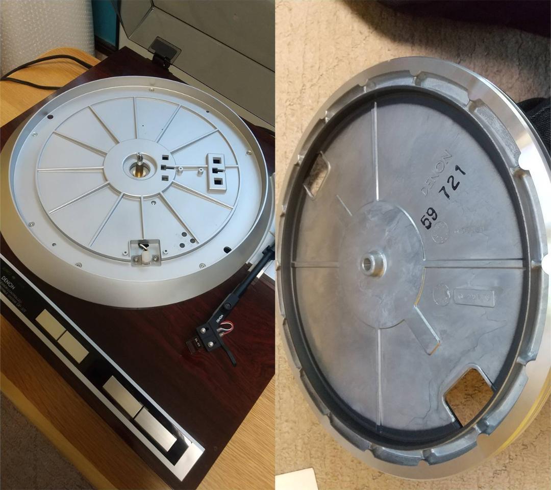 クォーツ ターンテーブル DENON DP-37F フルオートプレイヤー