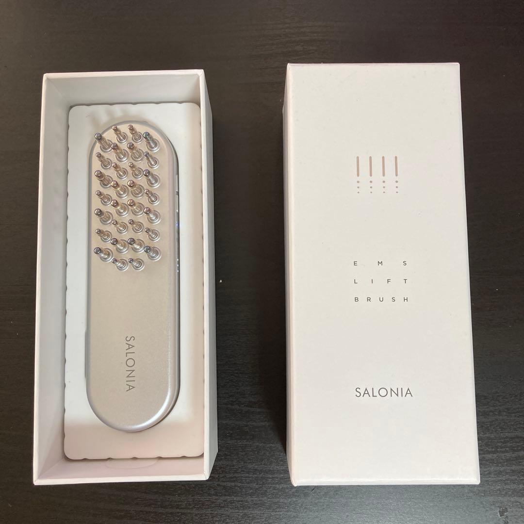 SALONIA EMS リフトブラシ シルバー サロニア