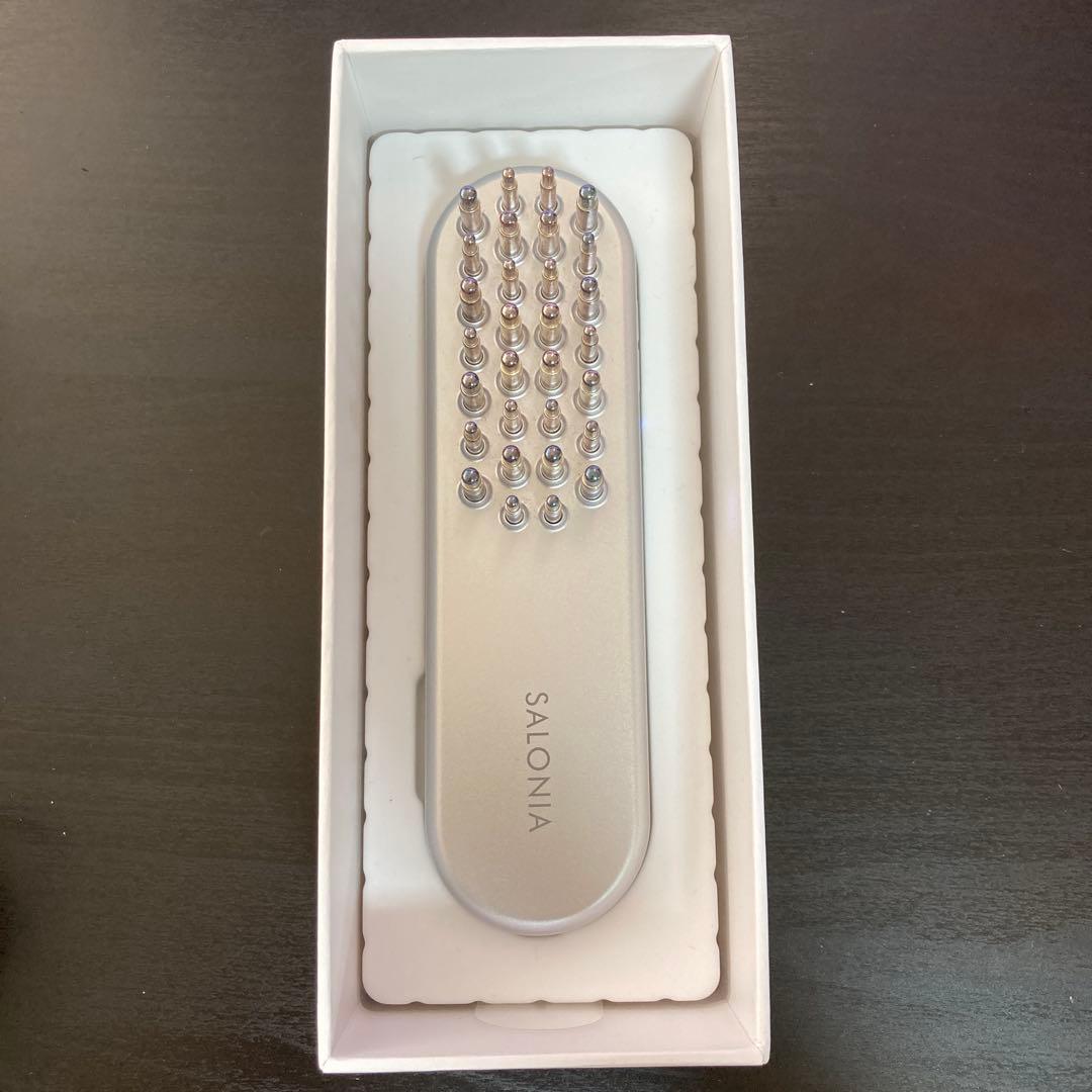 SALONIA EMS リフトブラシ シルバー サロニア